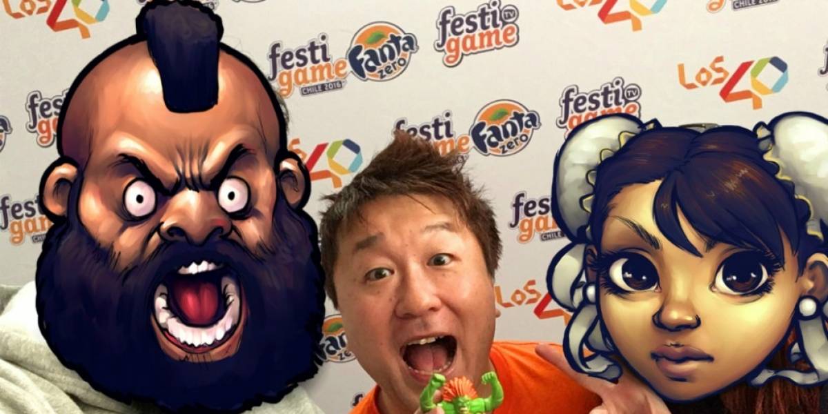 Entrevistamos al padrino de Street Fighter, Yoshinori Ono, en Festigame 2016