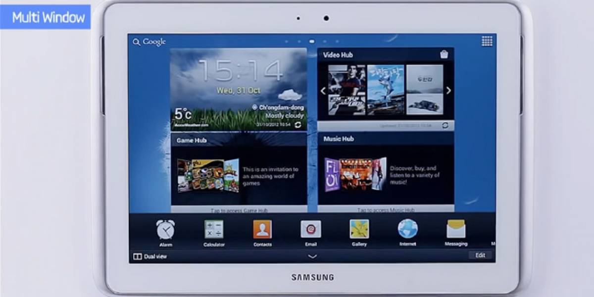 Detalles de la "Premium Suite" para el Samsung Galaxy Note 10.1 (Video)