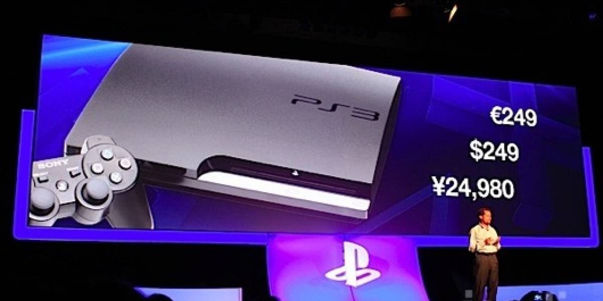 Sony recorta el precio de la PS3 en USD$50, ahora a USD$249