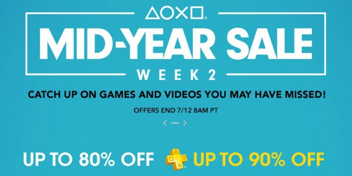 Semana 2 de la venta especial de mitad de año en PlayStation Store