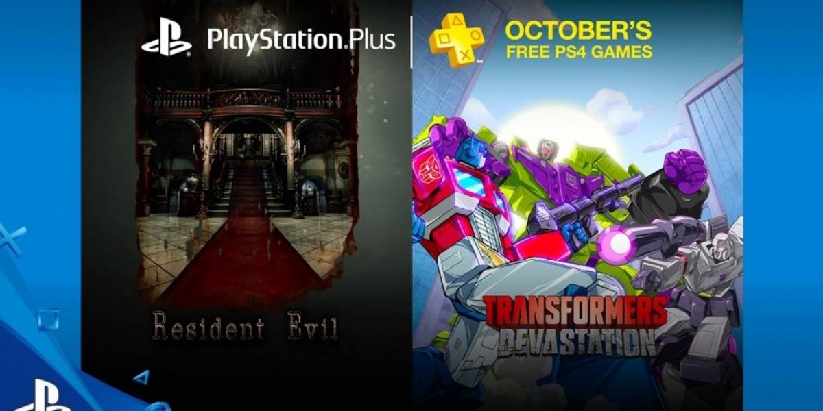 Estos son los juegos de PlayStation Plus para octubre
