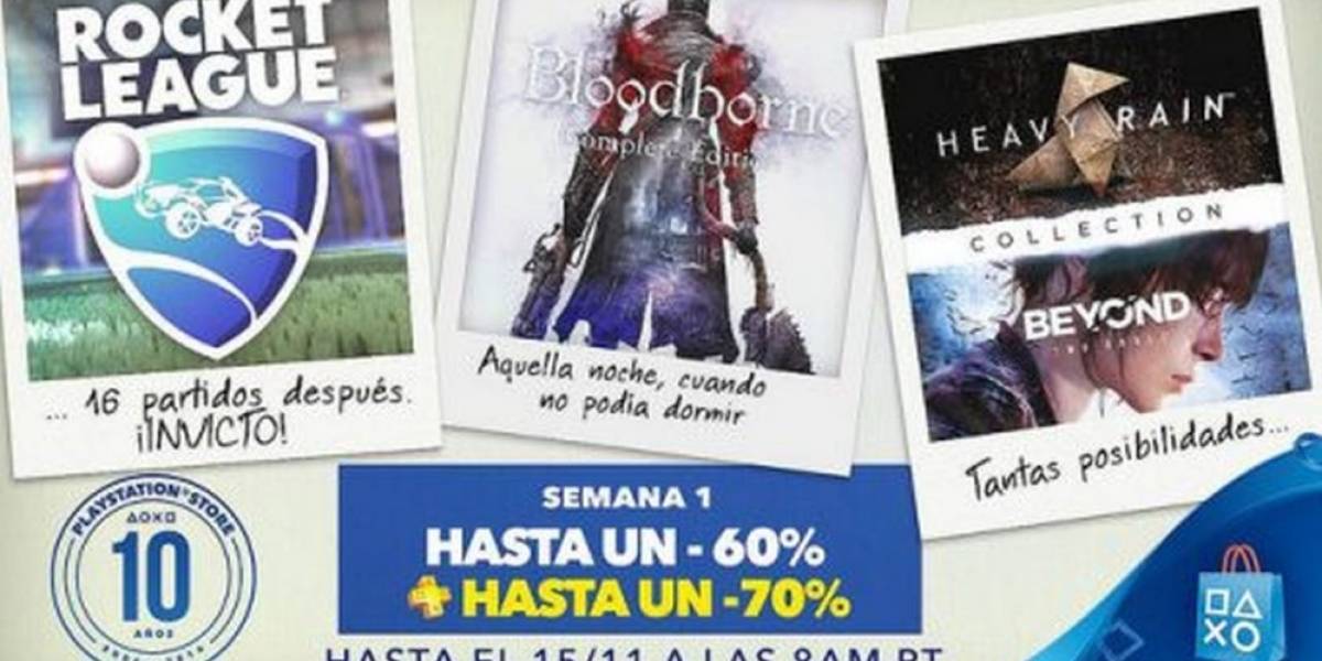 PlayStation Store tiene Venta Especial de Décimo Aniversario