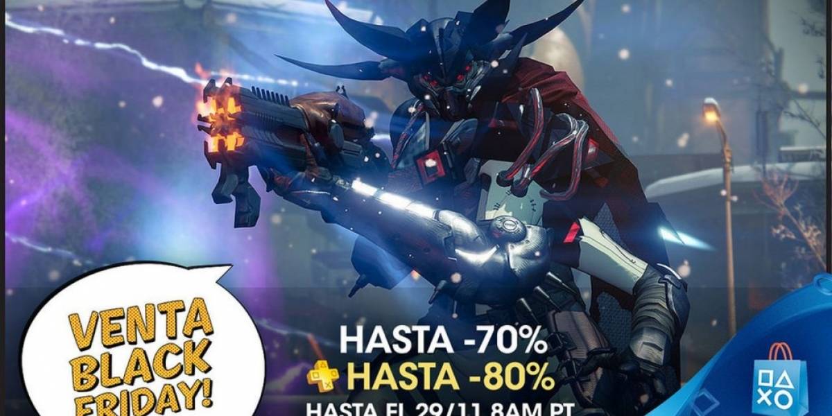Ya comenzaron las ofertas de Black Friday en PlayStation Store