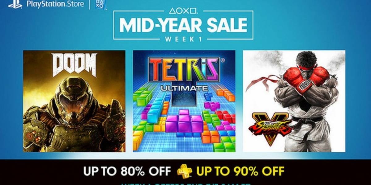 PlayStation Store tiene venta especial de Mitad de Año