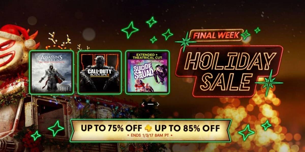 Comienza la última semana de la Venta Navideña en PlayStation Store