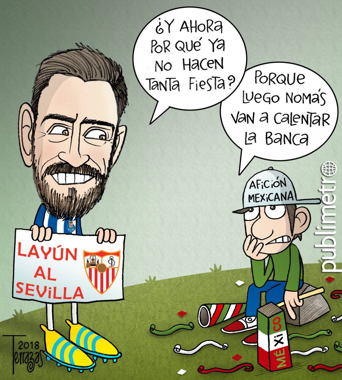 El humor de Terrazas