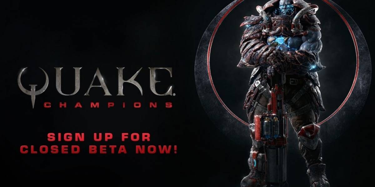 Ya pueden registrarse para la Beta cerrada de Quake Champions