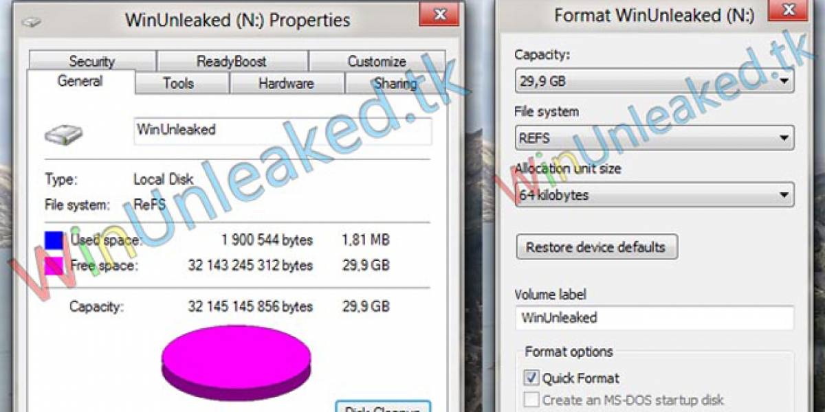 Microsoft estrenará nuevo sistema de archivos ReFS en Windows 8