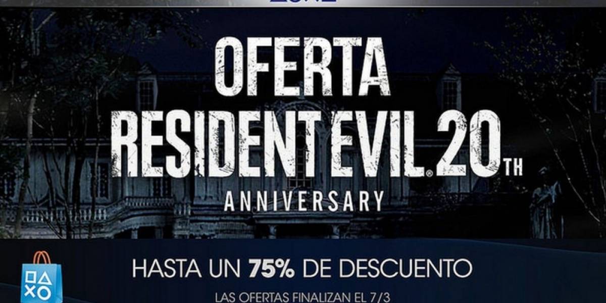 PlayStation Store tiene venta especial del 20 Aniversario de Resident Evil