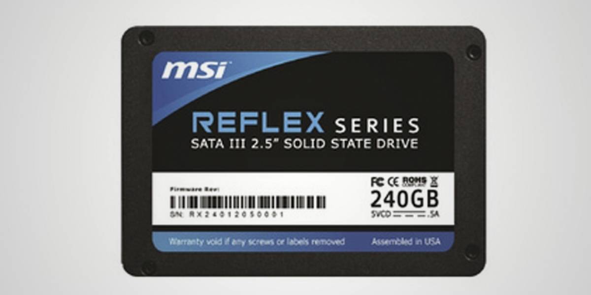 MSI entra en gloria y majestad al rubro de los SSD