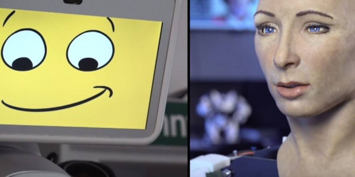 Robots reaccionan a una película de horror en un extraño experimento