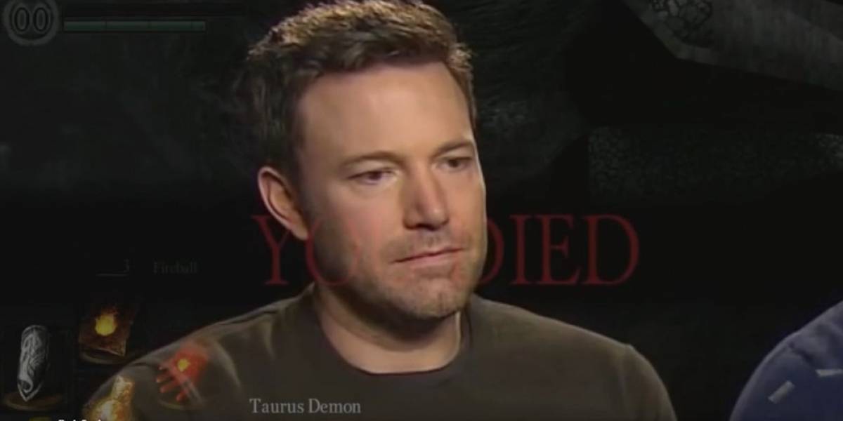 Dark Souls III promociona su lanzamiento con Ben Affleck triste