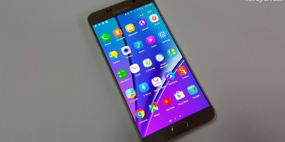 Galaxy Note 5 recibe Grace UX, la interfaz del Galaxy Note 7