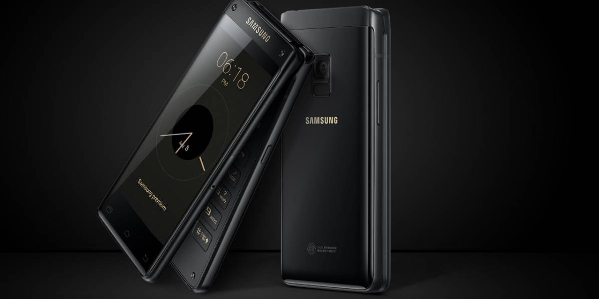 Samsung anuncia su nuevo celular de almeja Leader 8