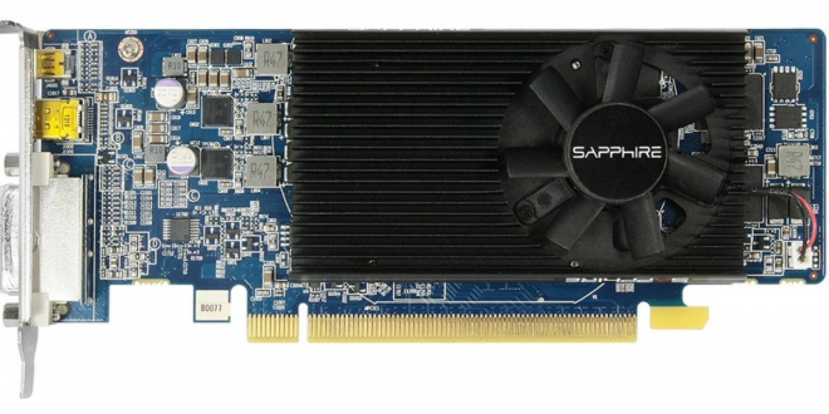 Sapphire lanza nueva versión de la AMD Radeon HD 7750