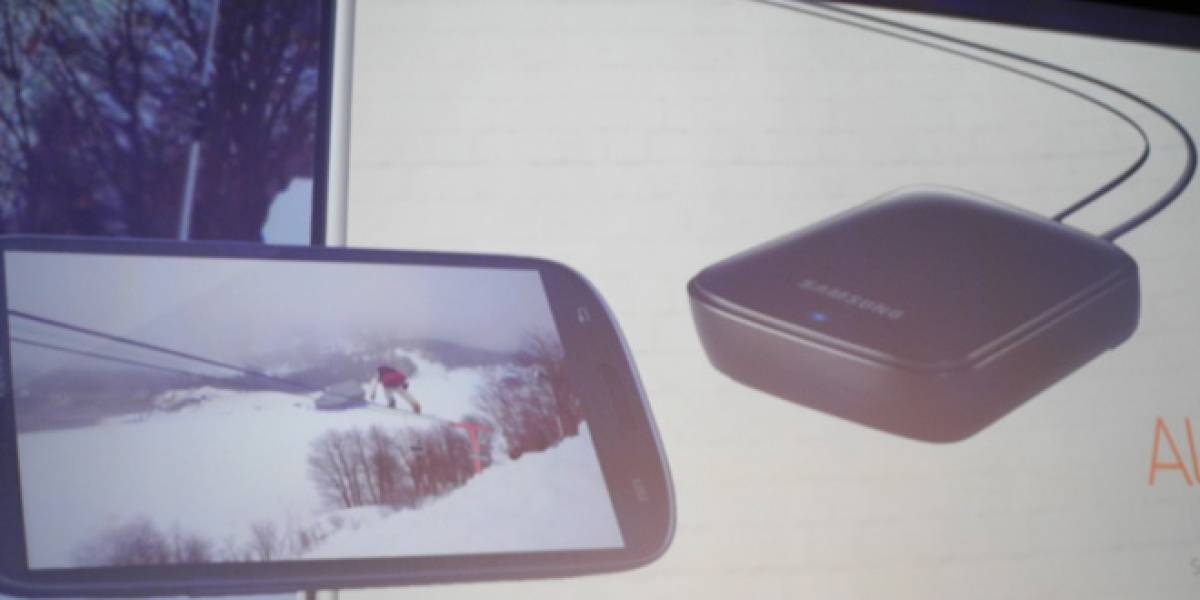 "S Beam" y AllShare, funciones para compartir archivos del Galaxy S III
