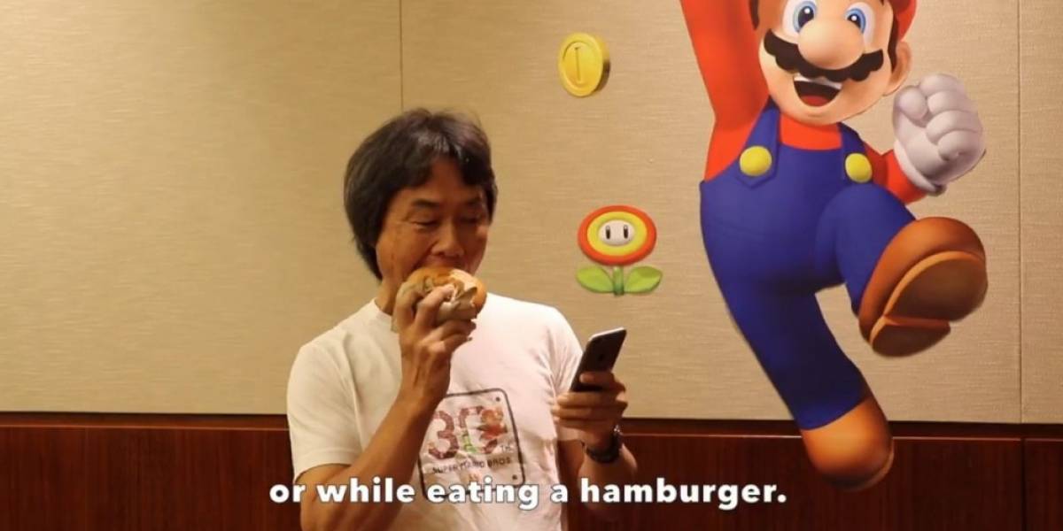 Shigeru Miyamoto muestra cómo podremos jugar Super Mario Run