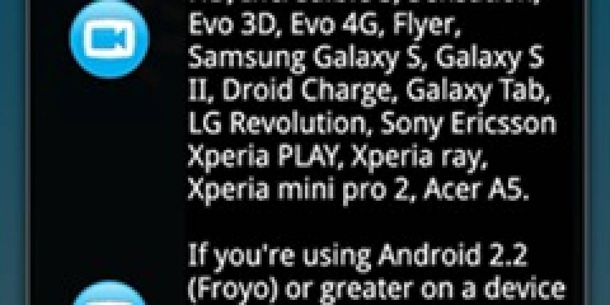 Skype 2.1 para Android activa video llamadas
