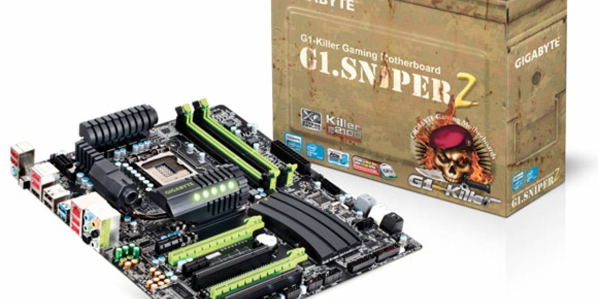 Gigabyte presenta placa madre G1.Sniper 2 para gamers