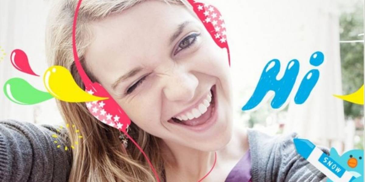 LINE hace inversión millonaria en SNOW, un clon de Snapchat