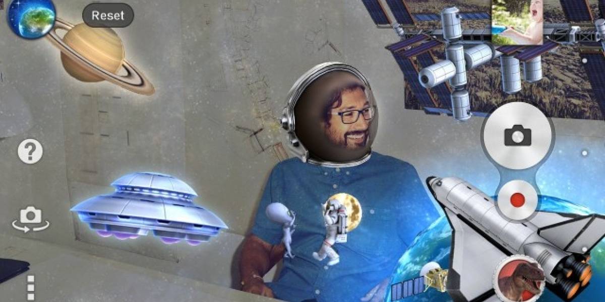 Efecto AR de los dispositivos Sony Xperia se actualiza con un nuevo efecto "Space"
