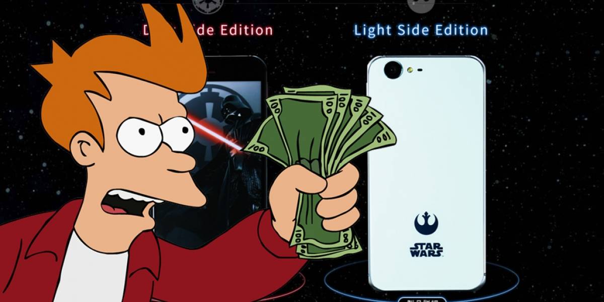 Sharp lanza un smartphone oficial de Star Wars en Japón