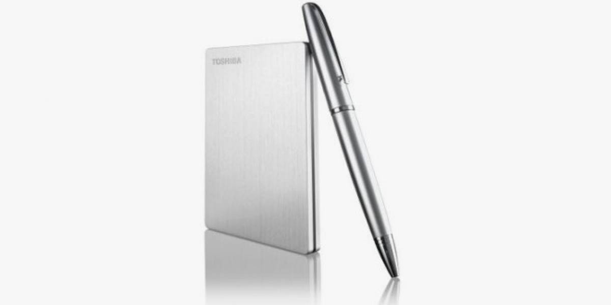 Toshiba muestra su disco duro externo de 9 mm de grosor