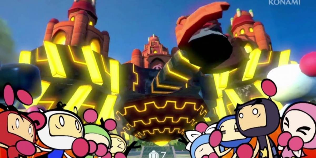 Super Bomberman R recibe tráiler de lanzamiento