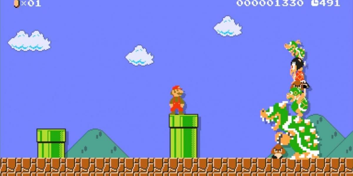 Gamer le propone matrimonio a su novia en Super Mario Maker