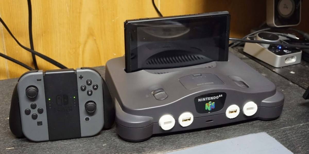 Convierten un Nintendo 64 en un dock para Nintendo Switch