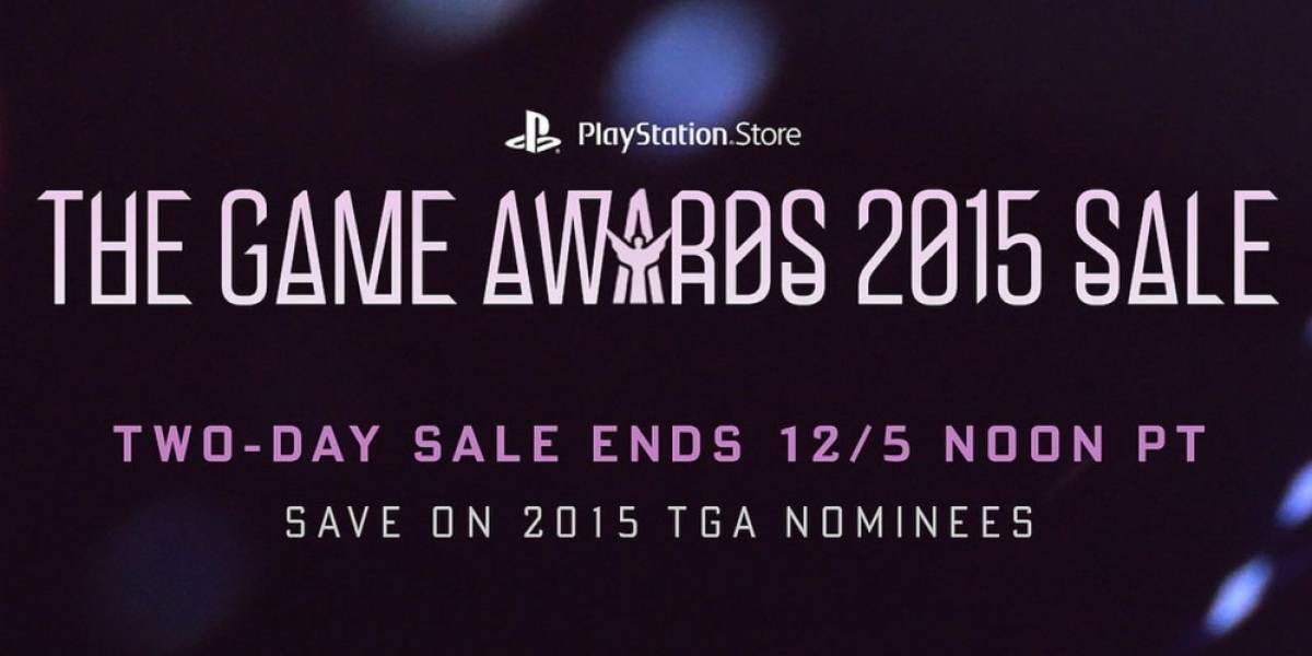 PlayStation Store tiene venta especial de The Game Awards 2015