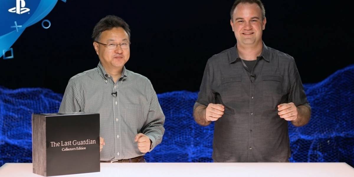 Vean a Shuhei Yoshida desempacar la edición coleccionista de The Last Guardian