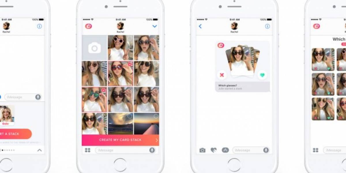 Tinder se integra ahora con iMessage en iOS