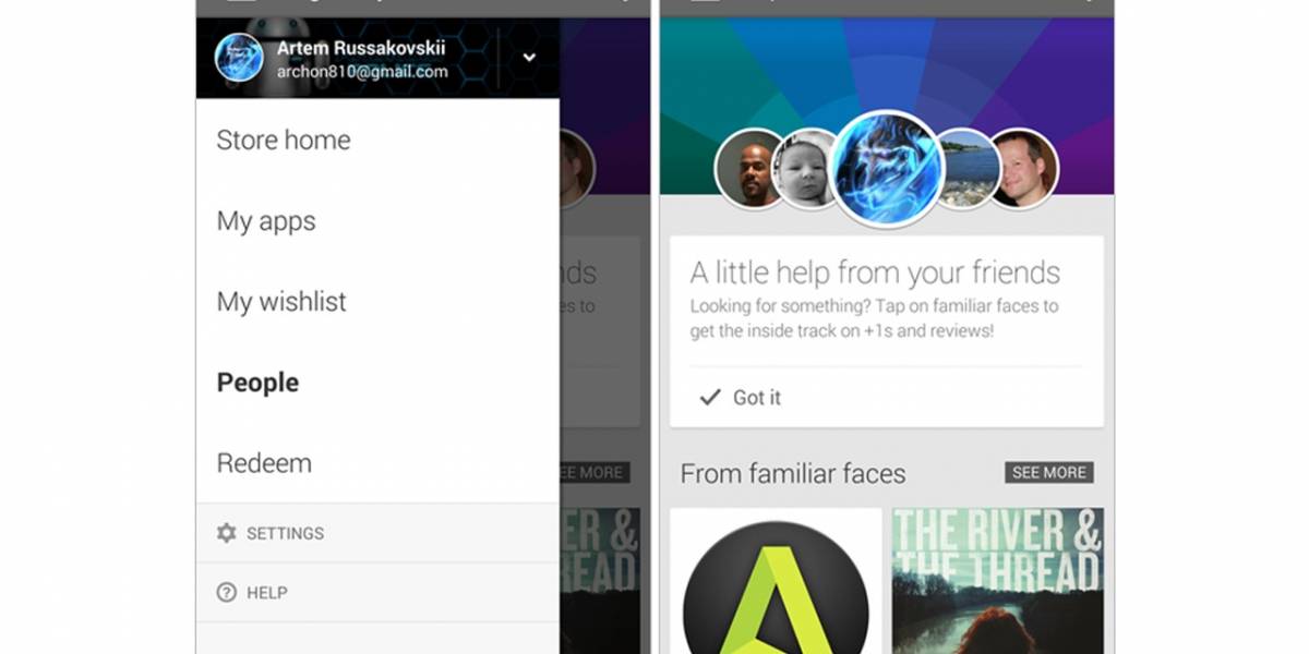 Google Play estrena nueva sección "Personas"