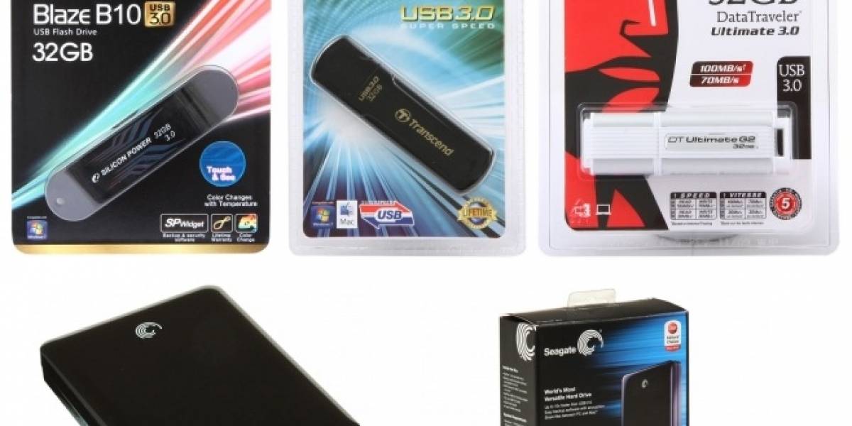 Duelo USB 3.0: Discos duros externos vs memorias USB