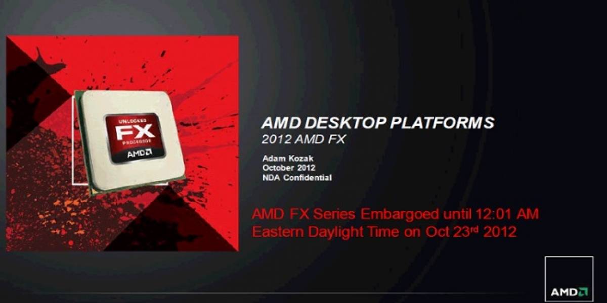 AMD introduce sus nuevos microprocesadores FX-8300 y FX-6350