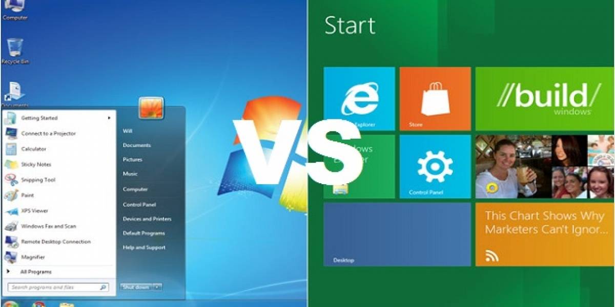 Windows 8 vs Windows 7 probados con seis tarjetas de video