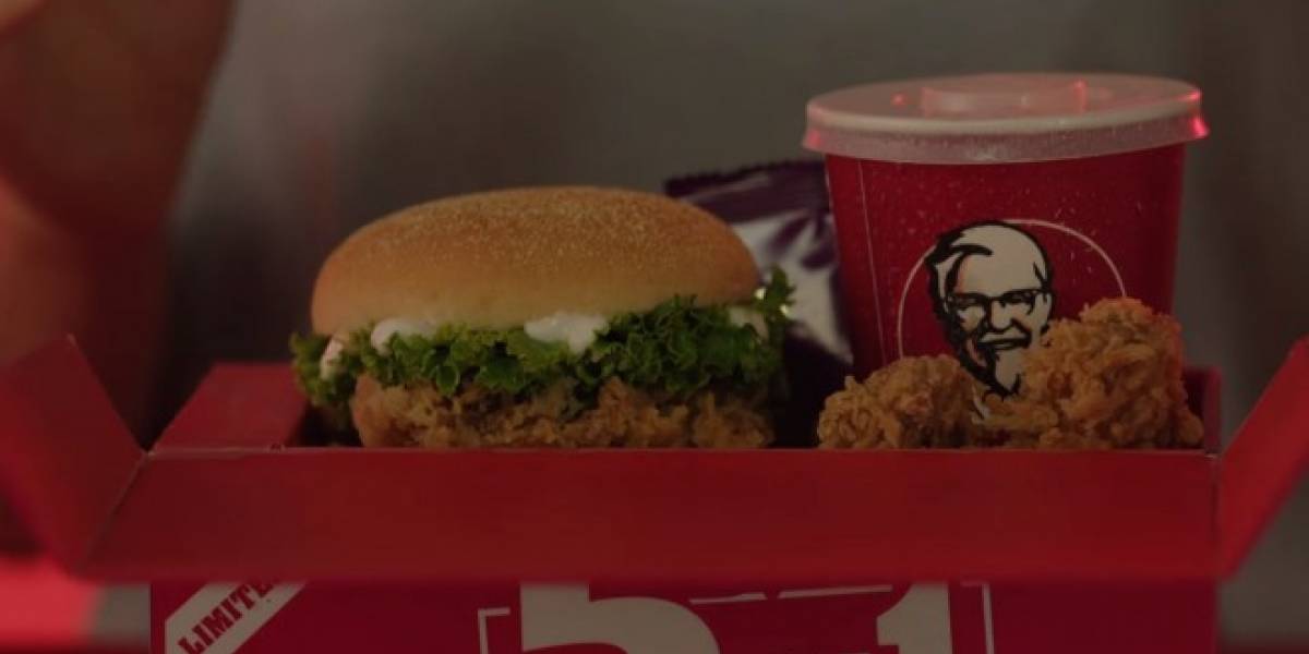 KFC lanza una caja de comida que puede recargar tu teléfono