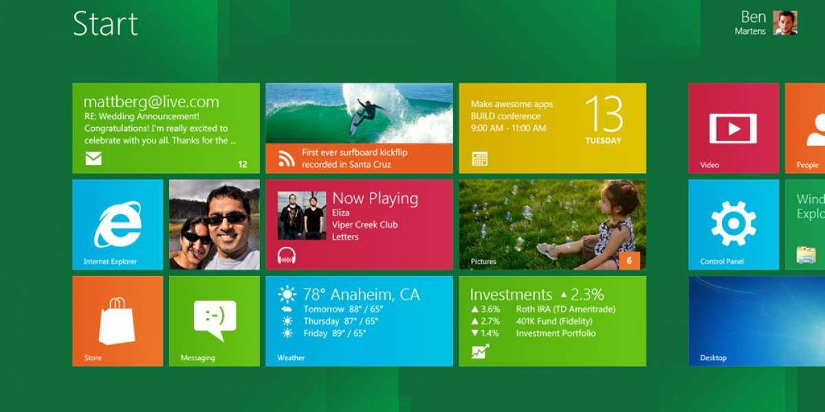 Compra un tablet con Windows 7, actualízalo ahora a Windows 8