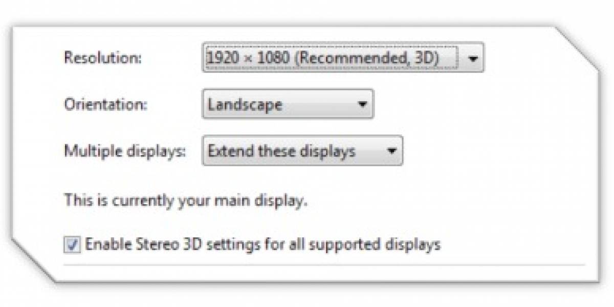 Windows 8: 3D estereoscópico sólo con GPUs Directx 10 y 11