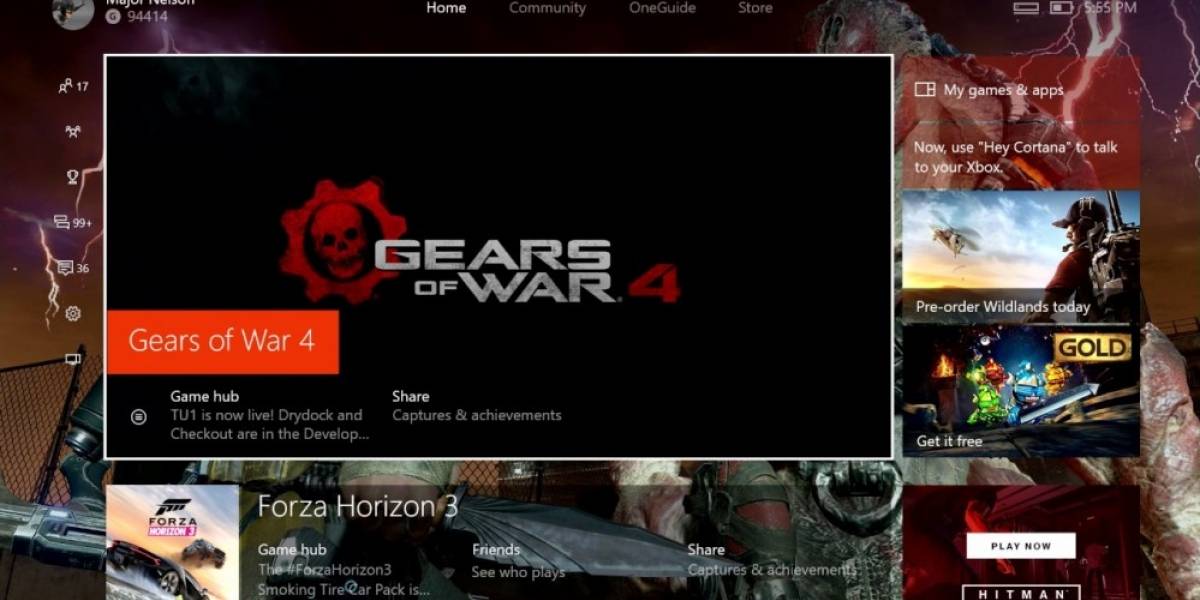 Microsoft libera la nueva actualización de Xbox One