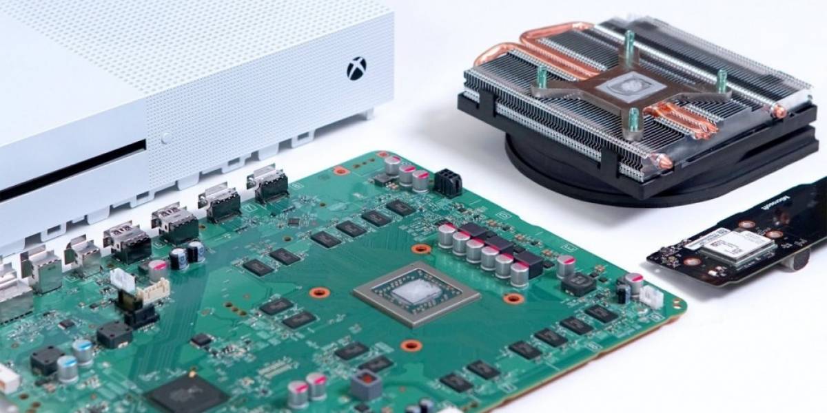 Vean cómo desarman una consola Xbox One S
