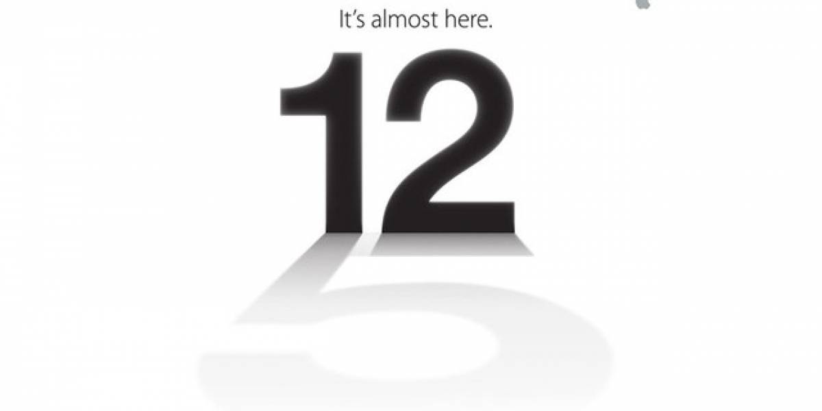 Definitivo: Apple lanzará el iPhone 5 el 12 de Septiembre