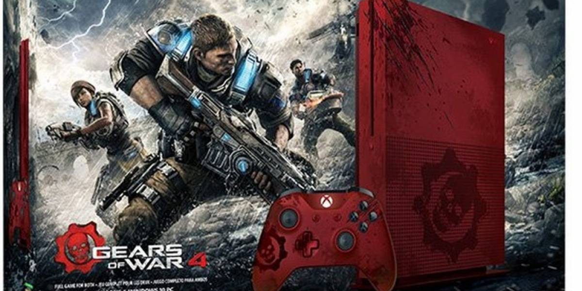 Microsoft lanzaría consola Xbox One S de Gears of War 4