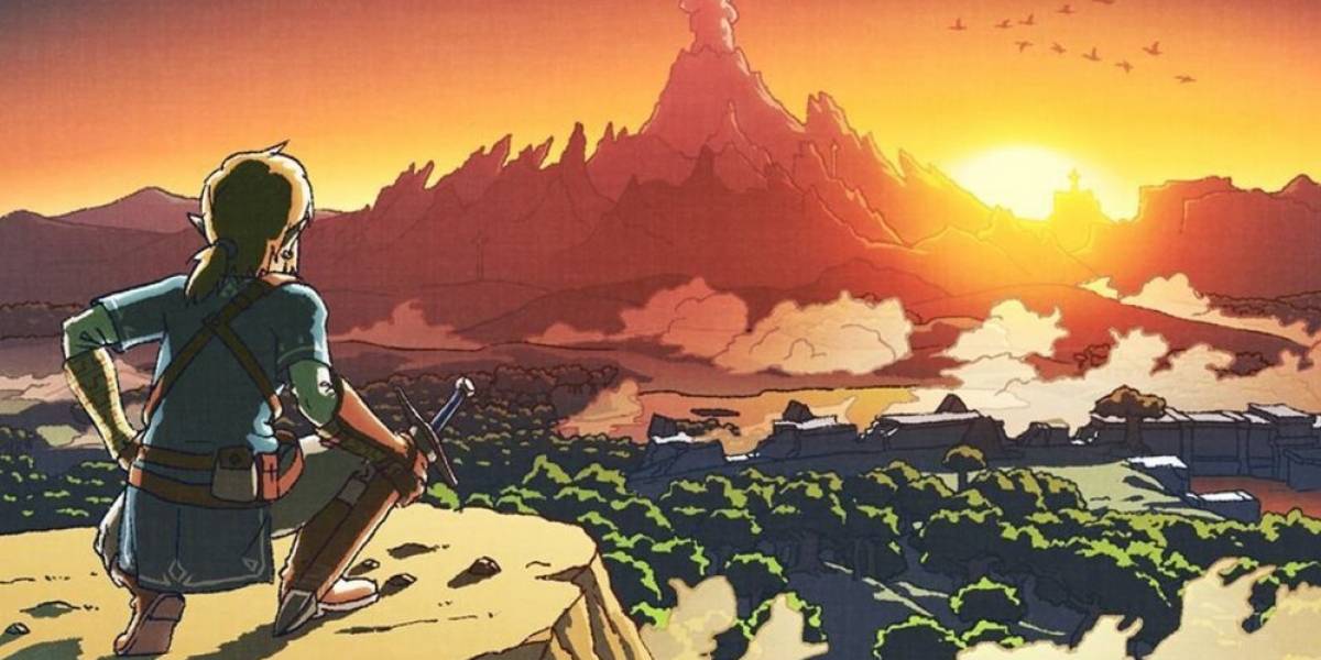 Nintendo comienza el año con arte de Zelda: Breath of the Wild