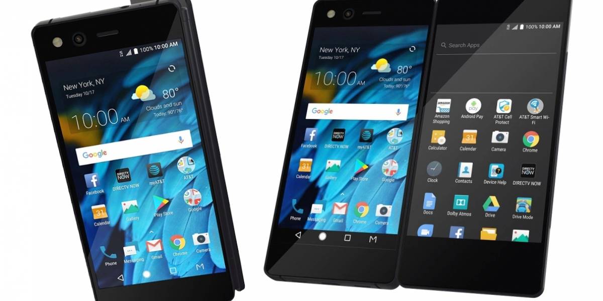 ZTE Axon M es un smartphone de doble pantalla al frente y atrás, literalmente