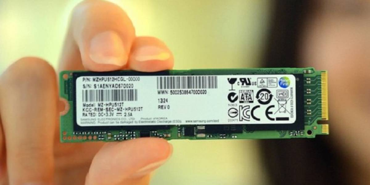 Samsung comienza la producción en masa de su primer SSD PCIe para ultrabooks