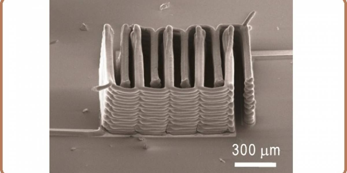 Fabrican batería diminuta por microimpresión 3D