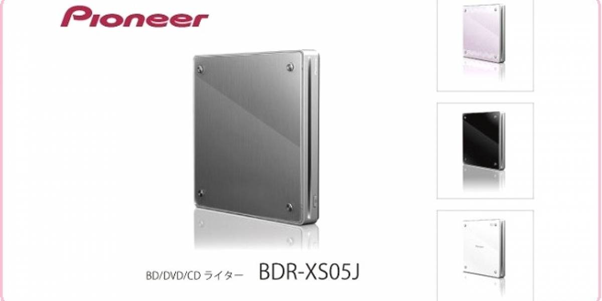 Pioneer revela su grabador Blu-ray portátil XL BDR-XS05J
