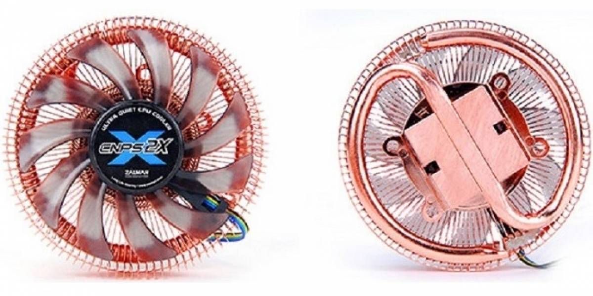 Zalman lanza al mercado un pequeño cooler para microprocesador, el CNPS2X